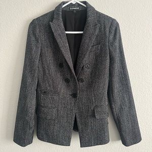 Express Tweed Blazer